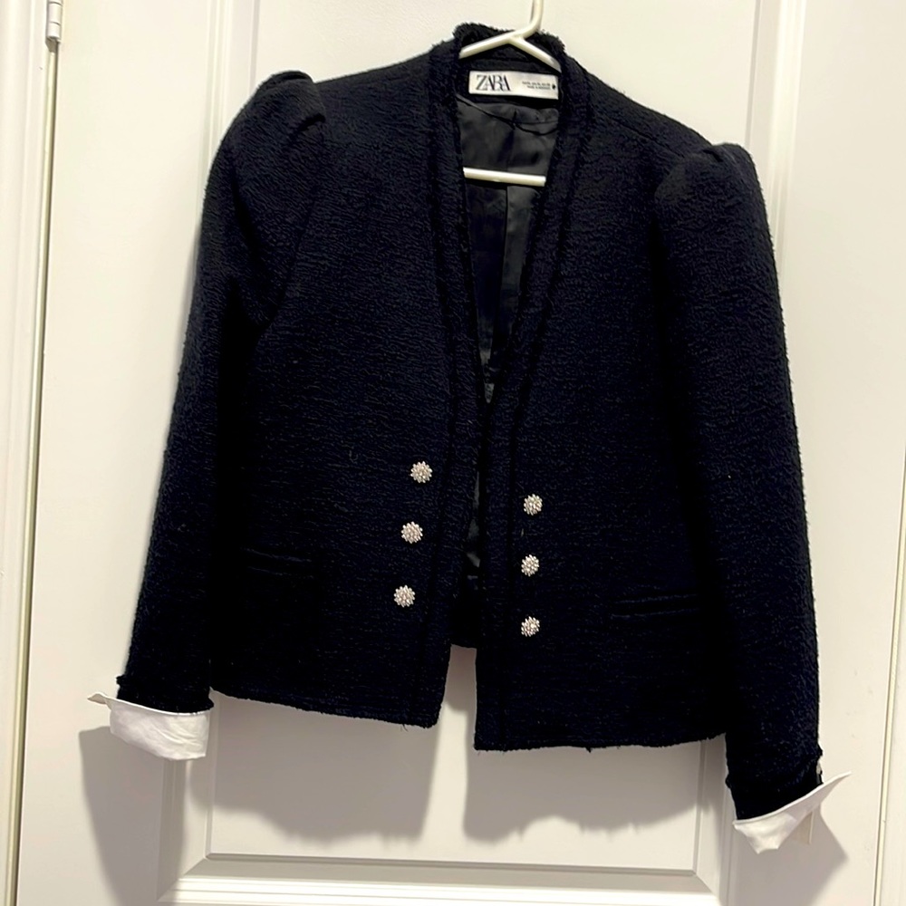 NWOT-Zara Winter Black Jacket for Business Women